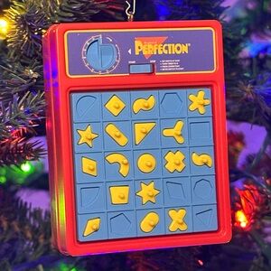 Hasbro Perfection Game Hallmark Keepsake Ornament